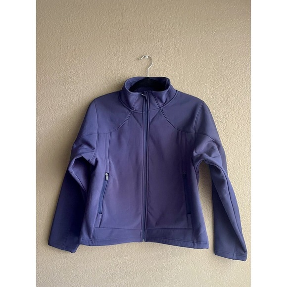 Tri-Mountain Performance Women's Micro Fleec Ascent Jacket Navy Small EUC - Picture 1 of 8